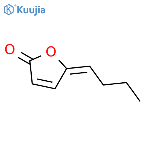 2(5H)-Furanone, 5-butylidene-, (Z)- structure