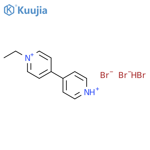 4,4'-Bipyridinium, 1-ethyl-, bromide, hydrobromide structure