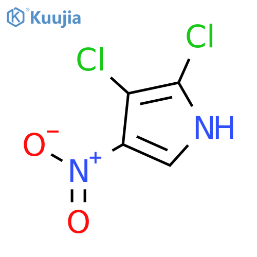 1H-Pyrrole,2,3-dichloro-4-nitro- structure