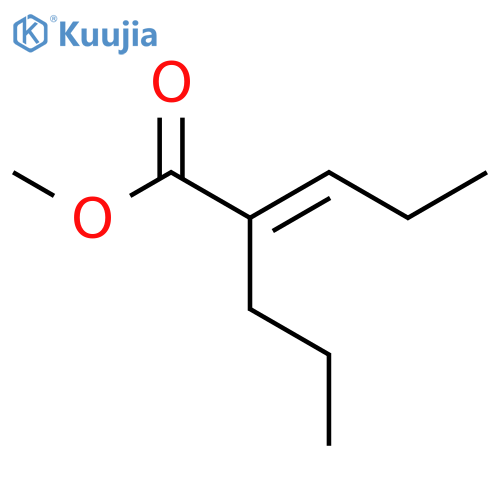 (E/Z)-2-Propyl-2-pentenoic Acid Methyl Ester structure