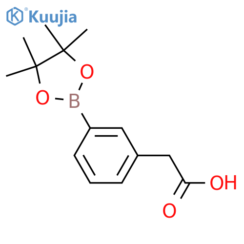 3-(Carboxymethyl)phenylboronic acid, pinacol ester structure
