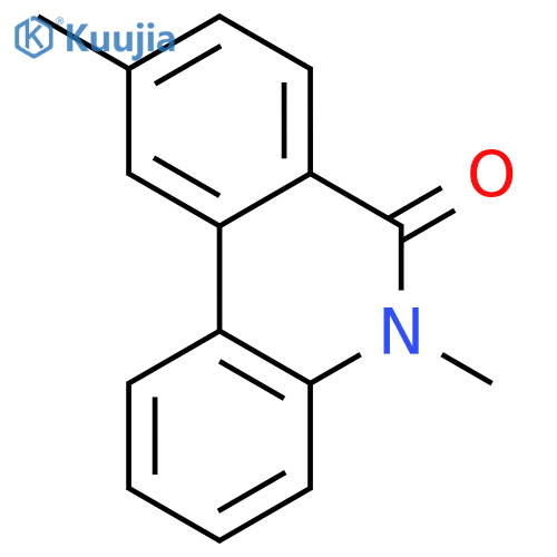 6(5H)-Phenanthridinone,5,9-dimethyl- structure