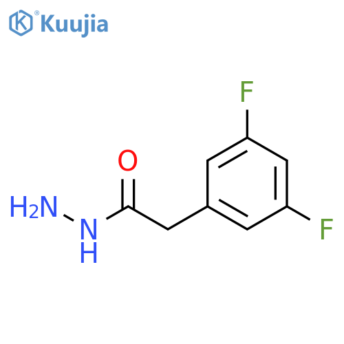 2-(3,5-Difluorophenyl)acetohydrazide structure