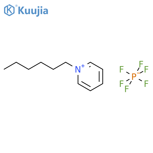 1-Hexylpyridin-1-ium Hexafluorophosphate(V) structure