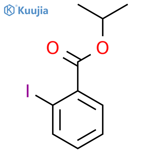 Benzoic acid, 2-iodo-, 1-methylethyl ester structure