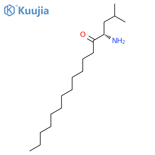 5-HEPTADECANONE, 4-AMINO-2-METHYL-, (4S)- structure