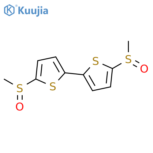 2,2'-BITHIOPHENE, 5,5'-BIS(METHYLSULFINYL)- structure