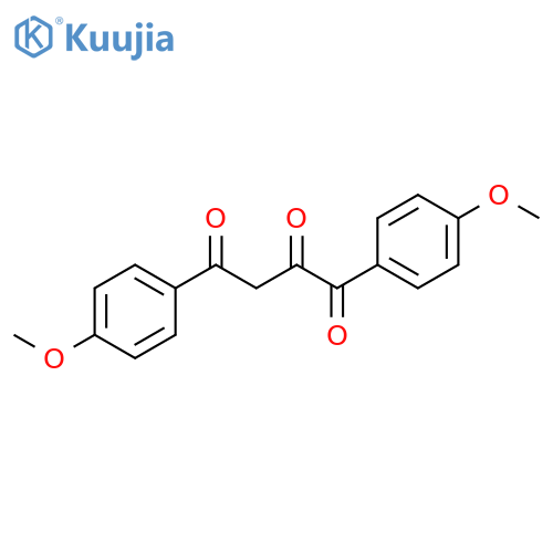 1,2,4-Butanetrione, 1,4-bis(4-methoxyphenyl)- structure