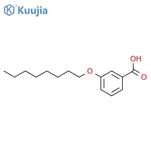 3-Octyloxybenzoic acid structure