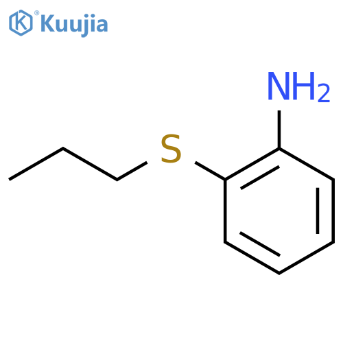 2-(propylthio)phenylamine hydrochloride structure