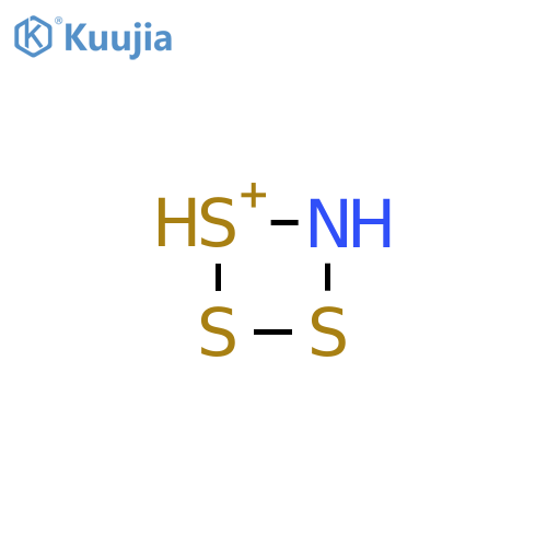 Trithiazetidinylium structure