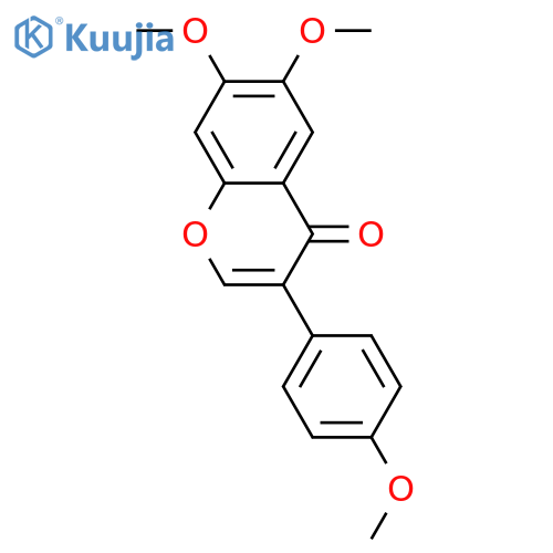 Trimethoxyisoflavone structure