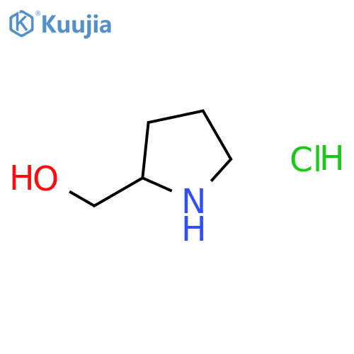 (S)-Pyrrolidin-2-ylmethanol hydrochloride structure