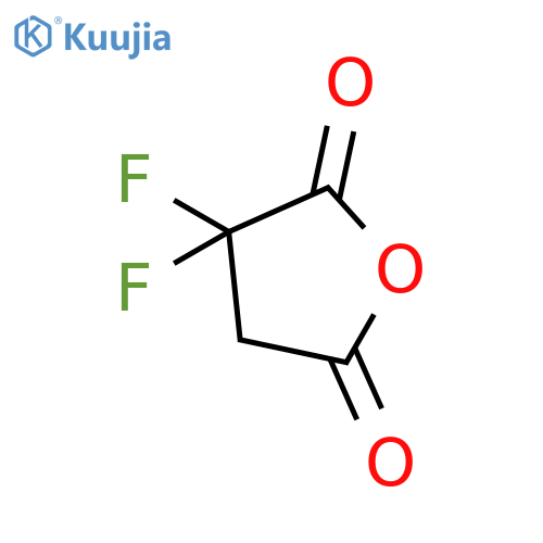 3,3-Difluorodihydrofuran-2,5-dione structure