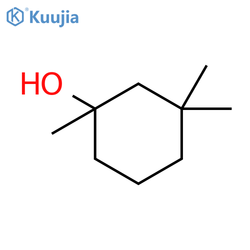 1,3,3-trimethylcyclohexan-1-ol structure