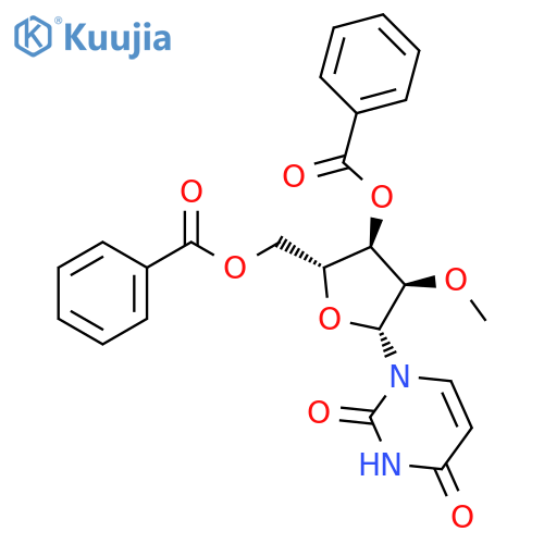 Uridine, 2'-O-methyl-, 3',5'-dibenzoate structure
