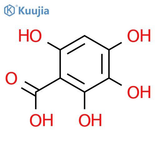 BENZOIC ACID, 2,3,4,6-TETRAHYDROXY- structure
