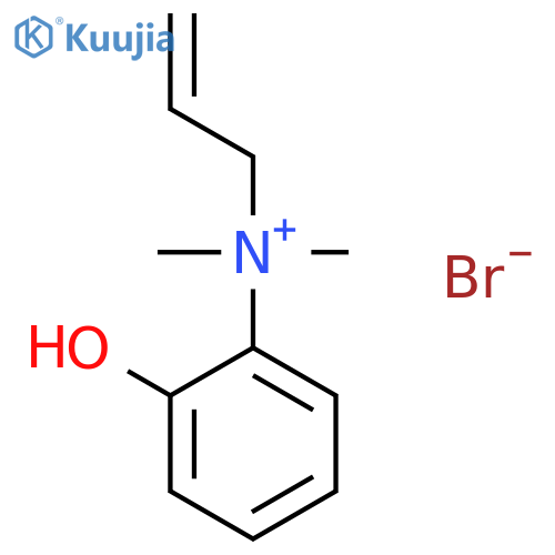 BENZENAMINIUM, 2-HYDROXY-N,N-DIMETHYL-N-2-PROPENYL-, BROMIDE structure