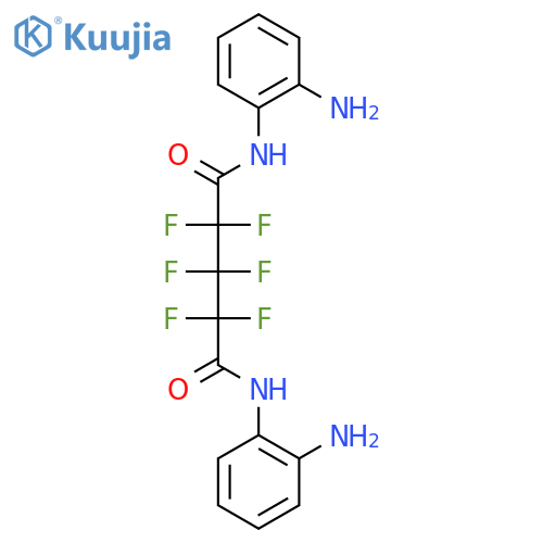 Pentanediamide,N1,N5-bis(2-aminophenyl)-2,2,3,3,4,4-hexafluoro- structure
