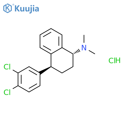 rac-trans-N-Methyl Sertraline Hydrochloride structure