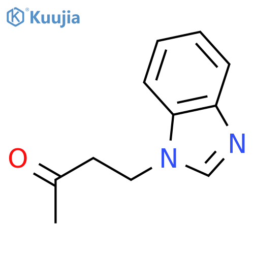 2-Butanone,4-(1H-benzimidazol-1-yl)- structure
