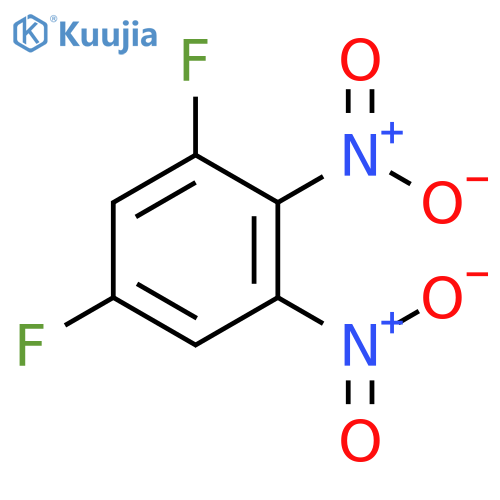 Benzene, 1,5-difluoro-2,3-dinitro- structure