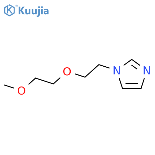 1H-Imidazole, 1-[2-(2-methoxyethoxy)ethyl]- structure
