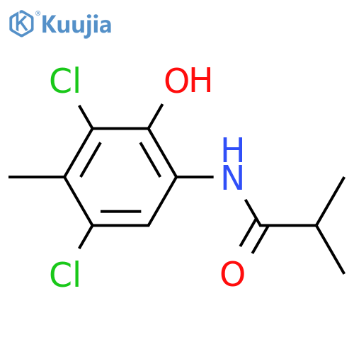 PROPANAMIDE, N-(3,5-DICHLORO-2-HYDROXY-4-METHYLPHENYL)-2-METHYL- structure
