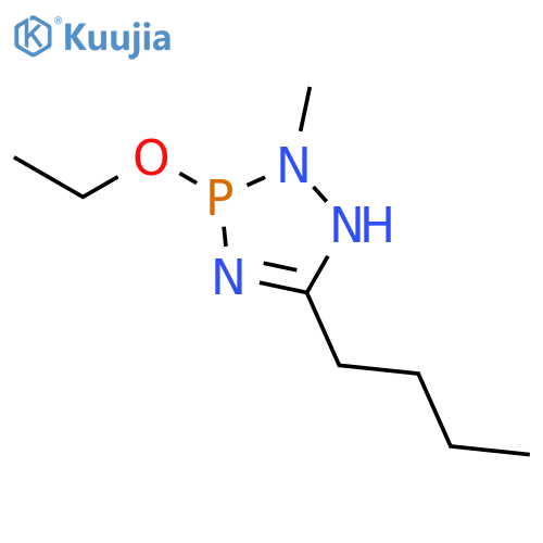 1H-1,2,4,3-TRIAZAPHOSPHOLE, 5-BUTYL-3-ETHOXY-2,3-DIHYDRO-2-METHYL- structure