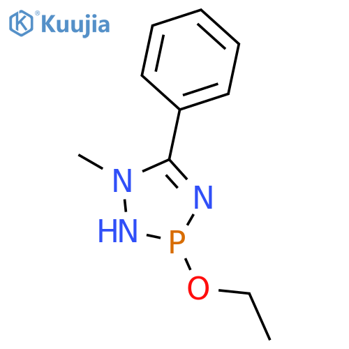 1H-1,2,4,3-Triazaphosphole, 3-ethoxy-2,3-dihydro-1-methyl-5-phenyl- structure