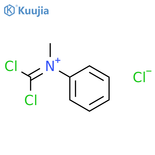 Benzenaminium, N-(dichloromethylene)-N-methyl-, chloride structure