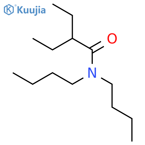 N,N-dibutyl-2-ethylbutanamide structure