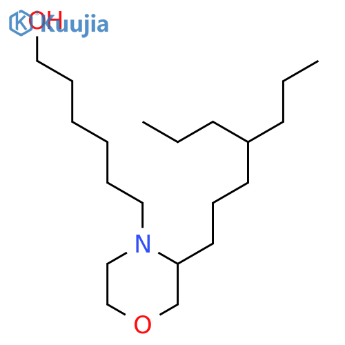 4-MORPHOLINEHEXANOL, 3-(4-PROPYLHEPTYL)- structure