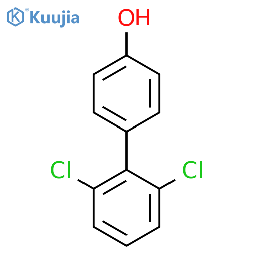 [1,1'-Biphenyl]-4-ol,2',6'-dichloro- structure