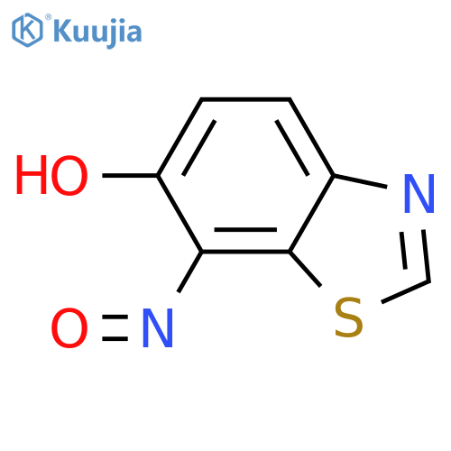 6,7-Benzothiazoledione,7-oxime, (Z)- (9CI) structure