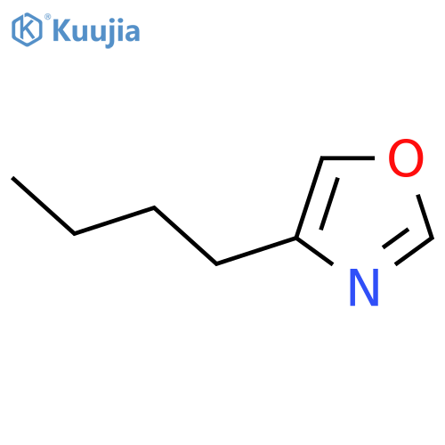 4-Butyloxazole structure
