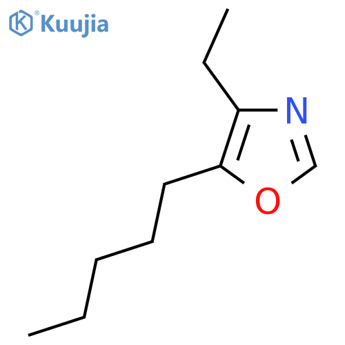 4,5-Dialkyloxazoles; 4-Ethyl-5-pentyloxazole structure