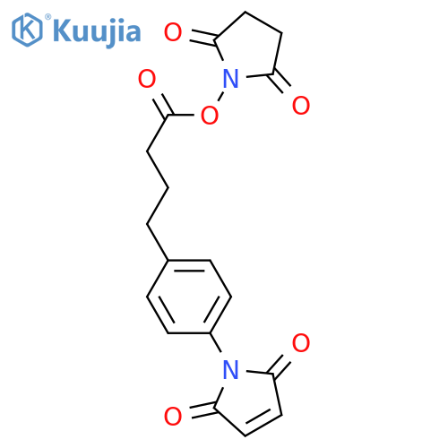N-Succinimidyl 4-(p-Maleimidophenyl)butyrate structure