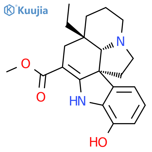 (-)-12-Hydroxyvincadifformine structure