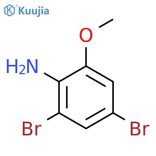3,5-Dibromo-o-anisidine structure
