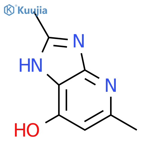 1H-Imidazo[4,5-b]pyridin-7-ol, 2,5-dimethyl- structure