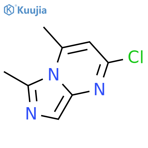 2-chloro-4,6-dimethyl-Imidazo[1,5-a]pyrimidine structure