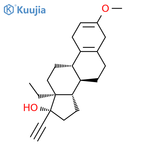 13-Ethyl-3-methoxy-18,19-dinorpregna-2,5(10)-dien-20-yn-17-ol structure