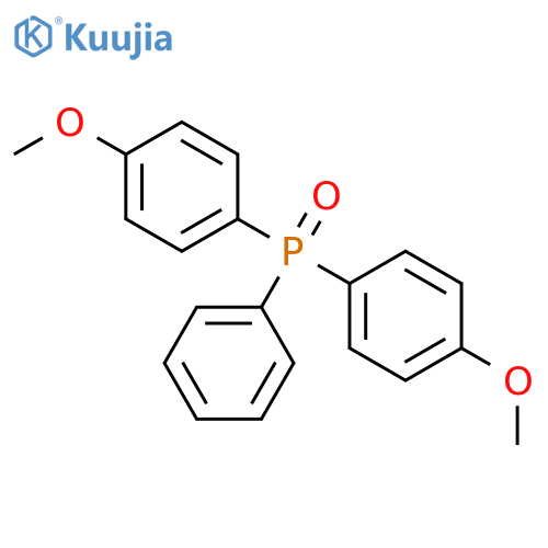 BIS(4-METHOXYPHENYL)PHENYLPHOSPHINE OXIDE structure