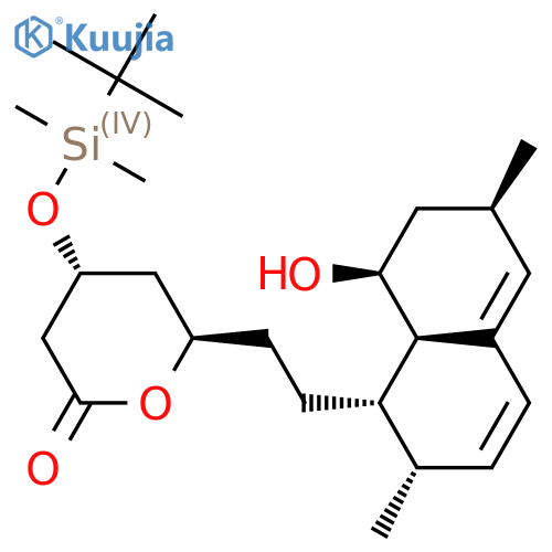 Lovastatin Diol Lactone 4-tert-Butyldimethylsilyl Ether structure