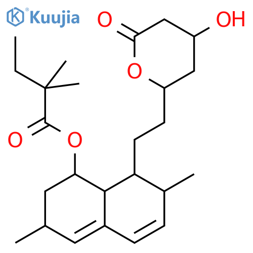 3-Methylene Simvastatin Impurity structure