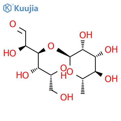 3-O-alpha-L-Rhamnopyranosyl-D-galactose structure