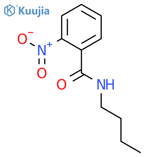 N-butyl-2-nitrobenzamide structure