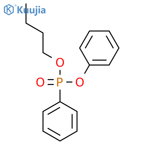 PHOSPHONIC ACID, PHENYL-, BUTYL PHENYL ESTER structure
