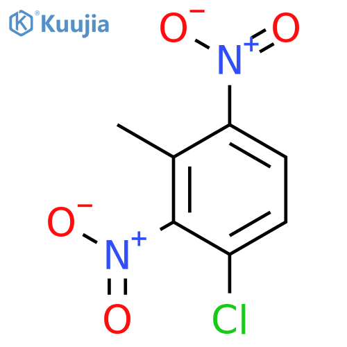 3-chloro-2,6-dinitrotoluene structure
